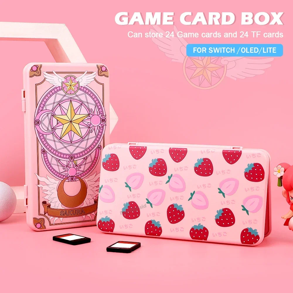 NEW 24in1 Game Card Case Holde - Gaming Console Cabinet recension och pris