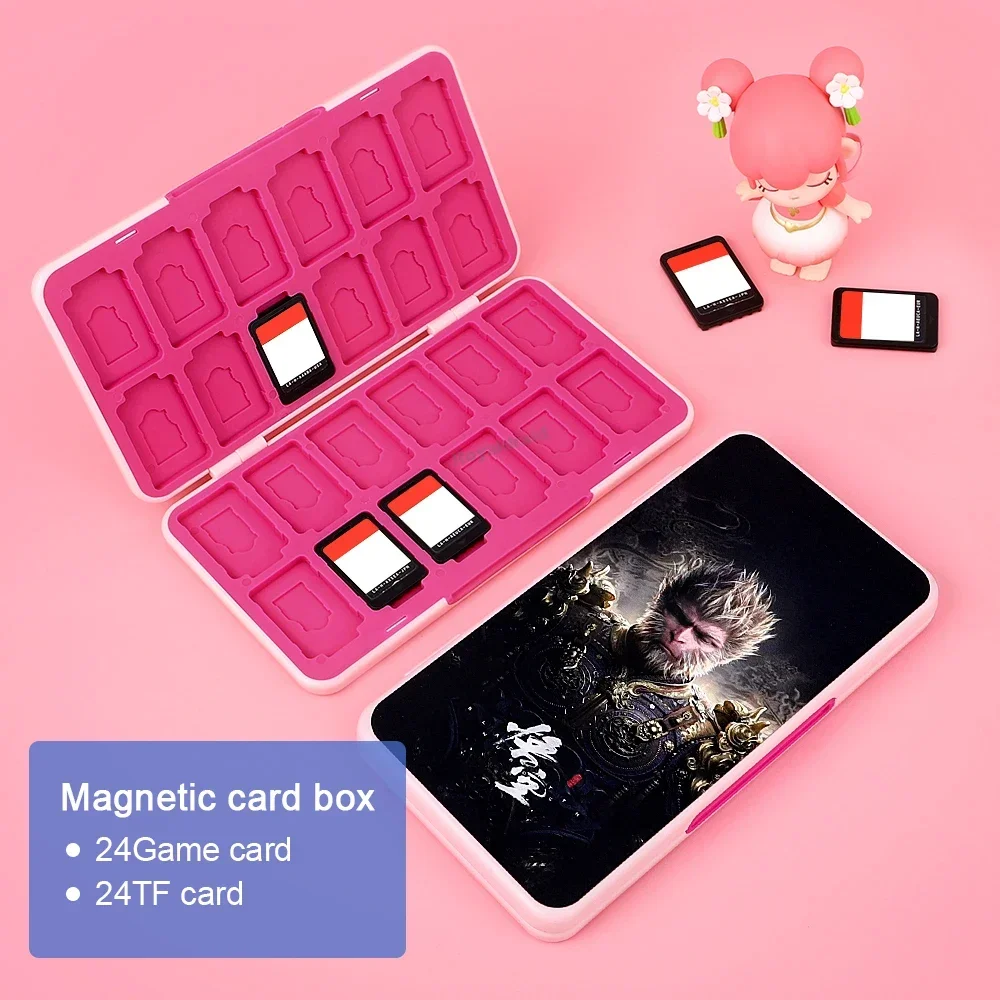 NEW 24in1 Game Card Case Holde - Gaming Console Cabinet recension och pris