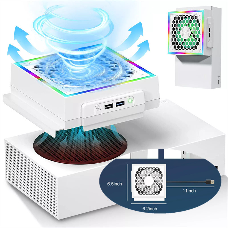 LED Cooling Fan Atmosphere Lig - Microsoft Console Xbox Series S recension och pris