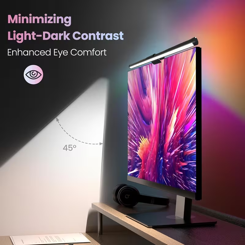 Monitor Light Bar LED Computer - Gaming Console Desk recension och pris