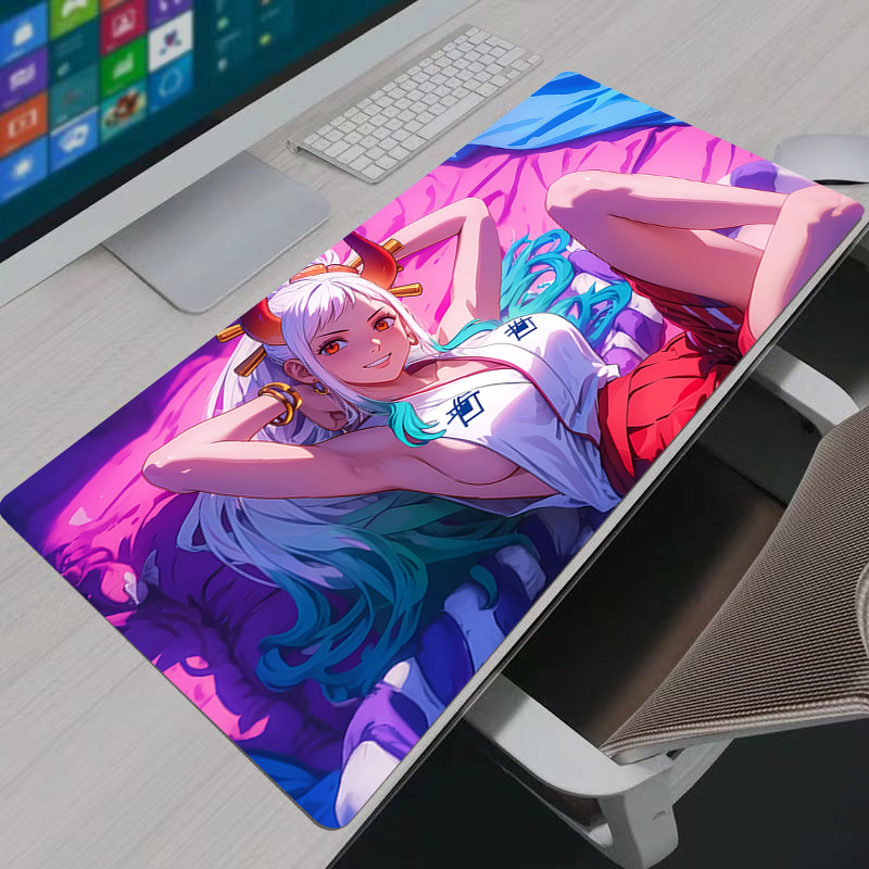 One Piece Yamato Mouse Pad Not - Gaming Console Desk recension och pris