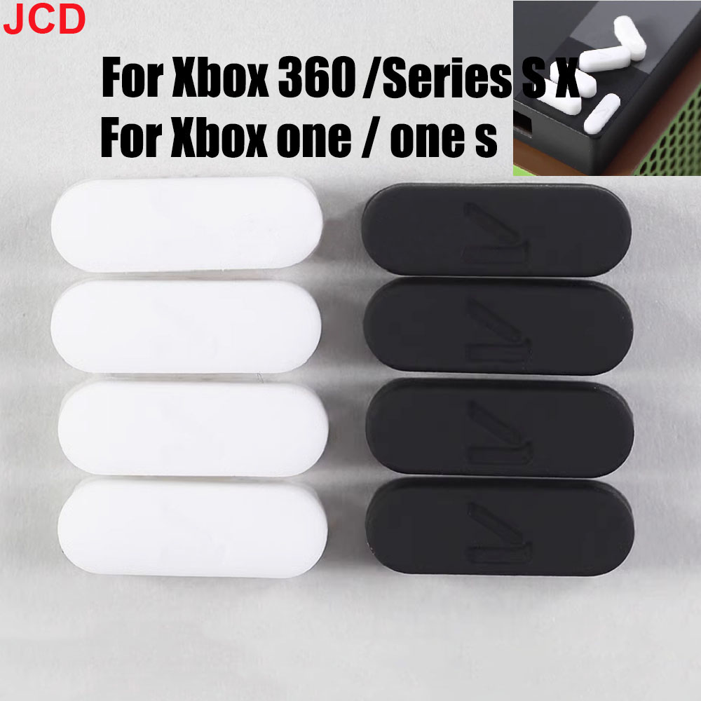 JCD 4 Pieces Rubber Feet Anti- - Gaming Console For Tv Xbox recension och pris