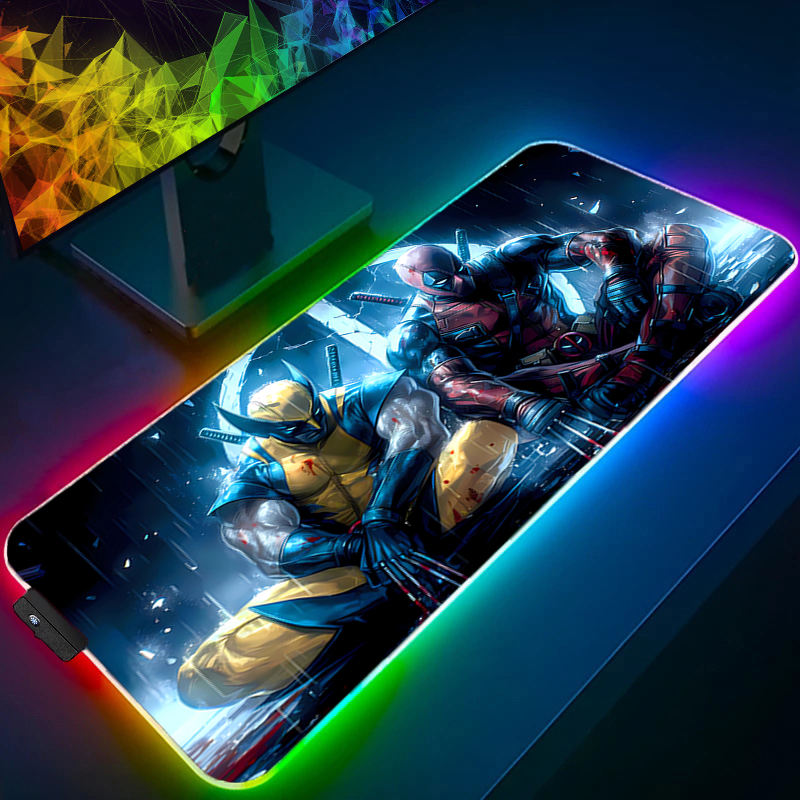 LED Mouse Pad Gaming Backlight - Gaming Console Desk recension och pris