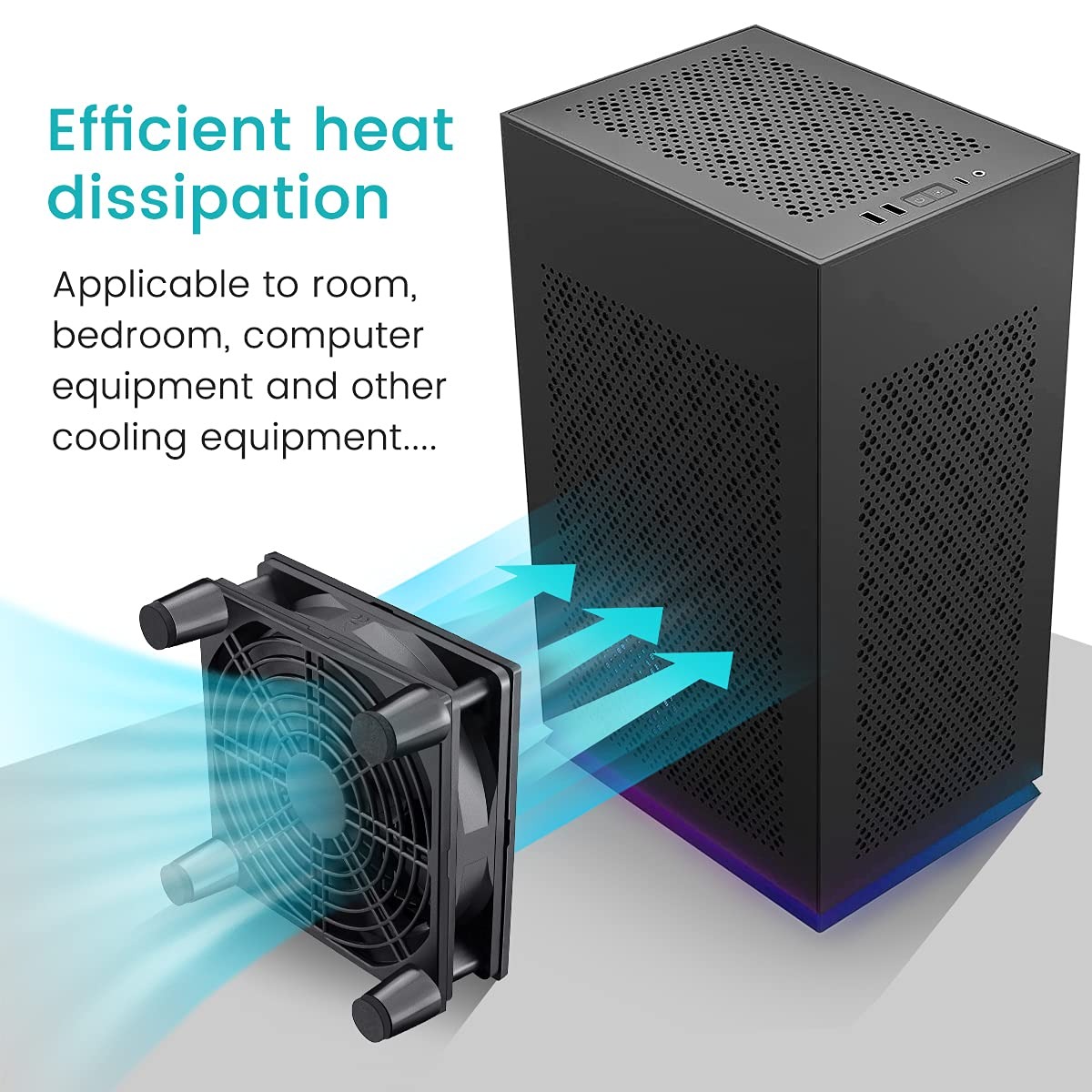 120mm*25mm 5V USB Cooling Fan, - Gaming Console For Tv Xbox recension och pris
