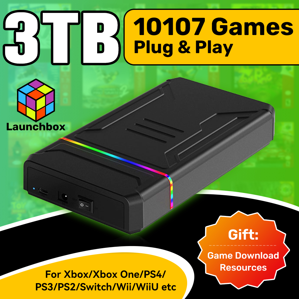 3T Gaming HDD Launchbox OS Ret - Gaming Console Os recension och pris