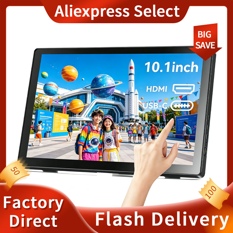 Small Touchscreen Monitor 10.1 - Gaming Console App recension och pris