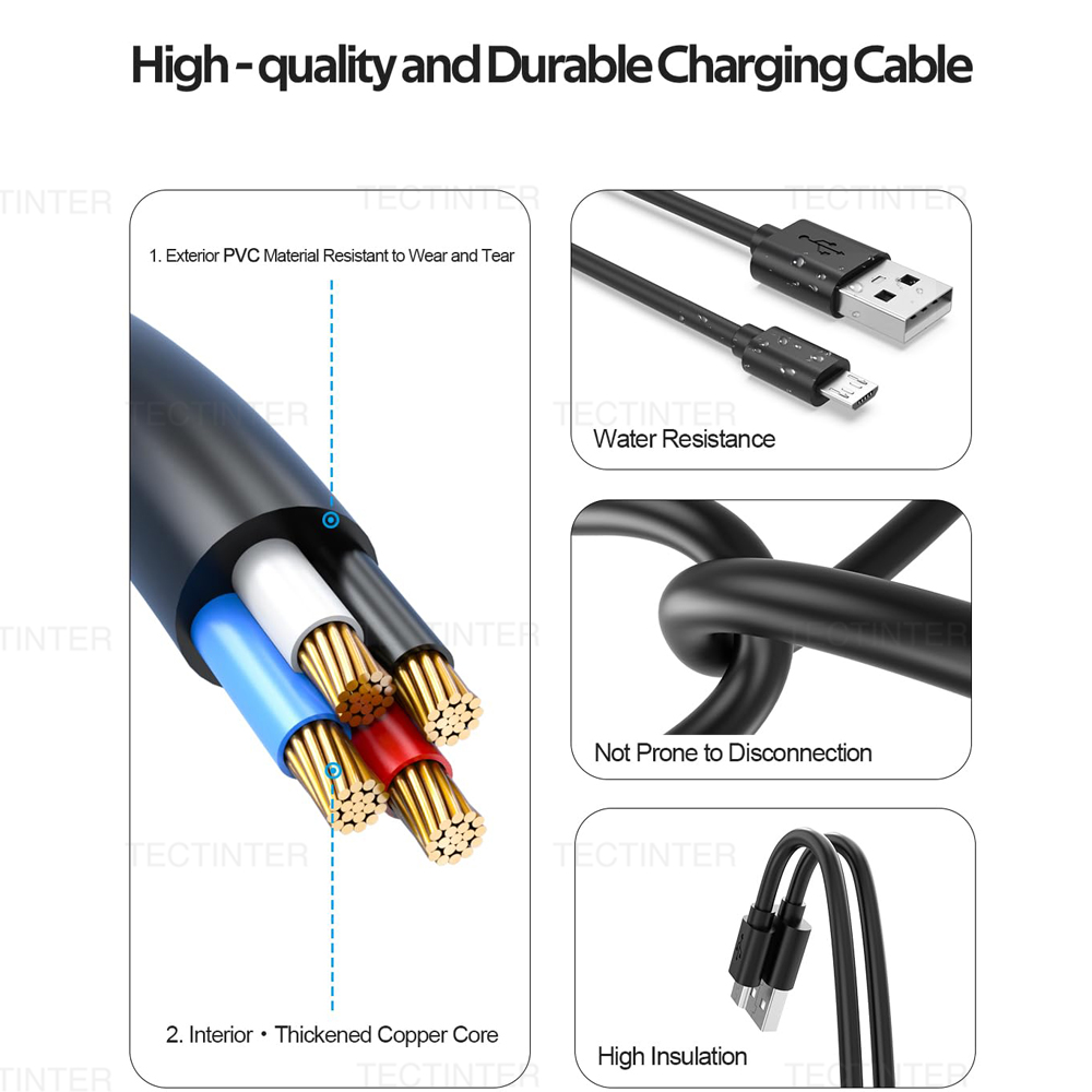 USB Charging Cable 1M 2M 3M Fo - Gaming Console For Tv Xbox recension och pris
