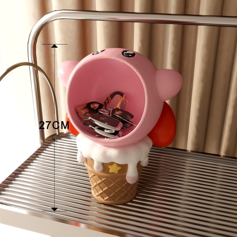 Kawaii Ice Cream Design Kirbye - Gaming Console Cabinet recension och pris