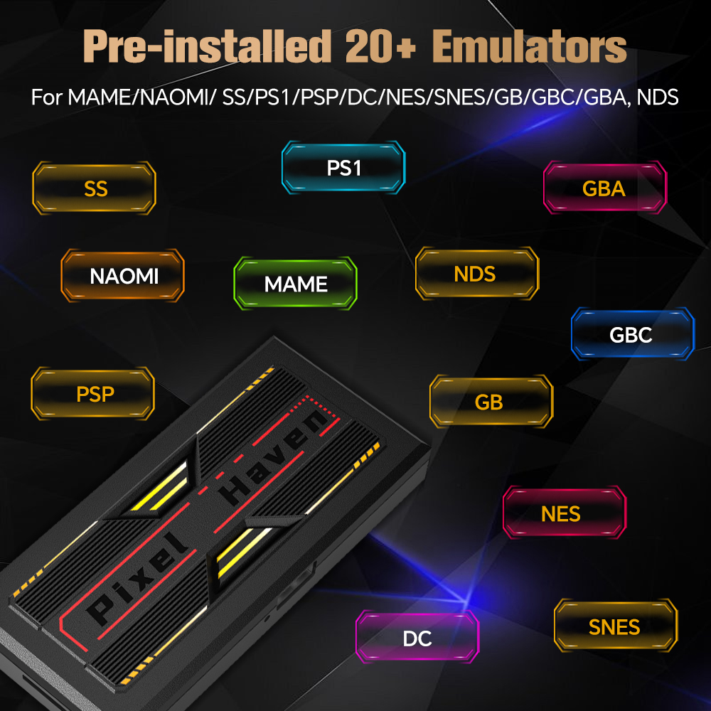 4K Retro Video Game Consoles F - Gaming Console Os recension och pris