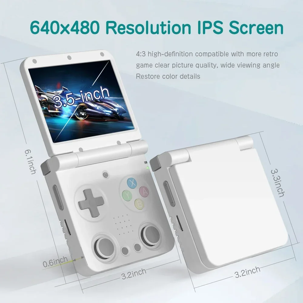 MIYOO Flip V2 Handheld Game Co - Gaming Console Os recension och pris