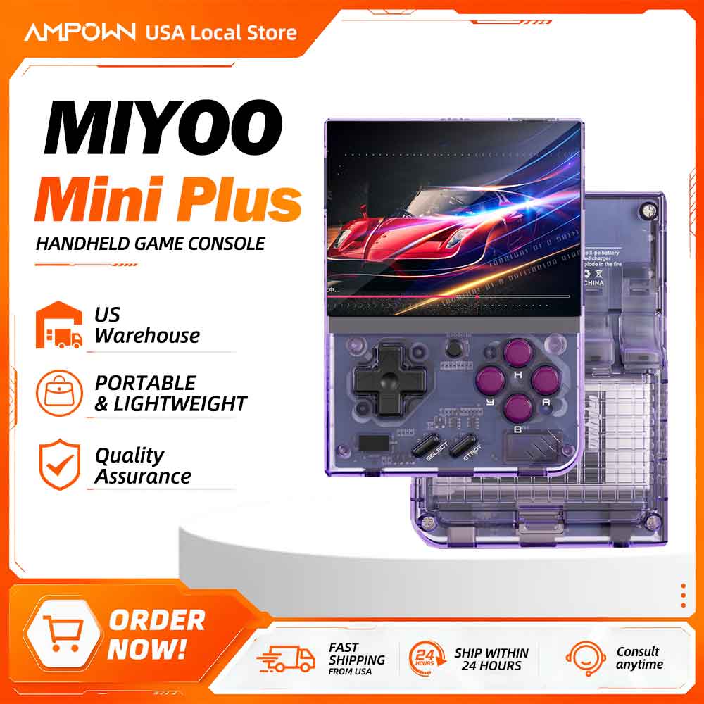 Miyoo Mini+ Retro Handheld Gam - Gaming Console Type recension och pris