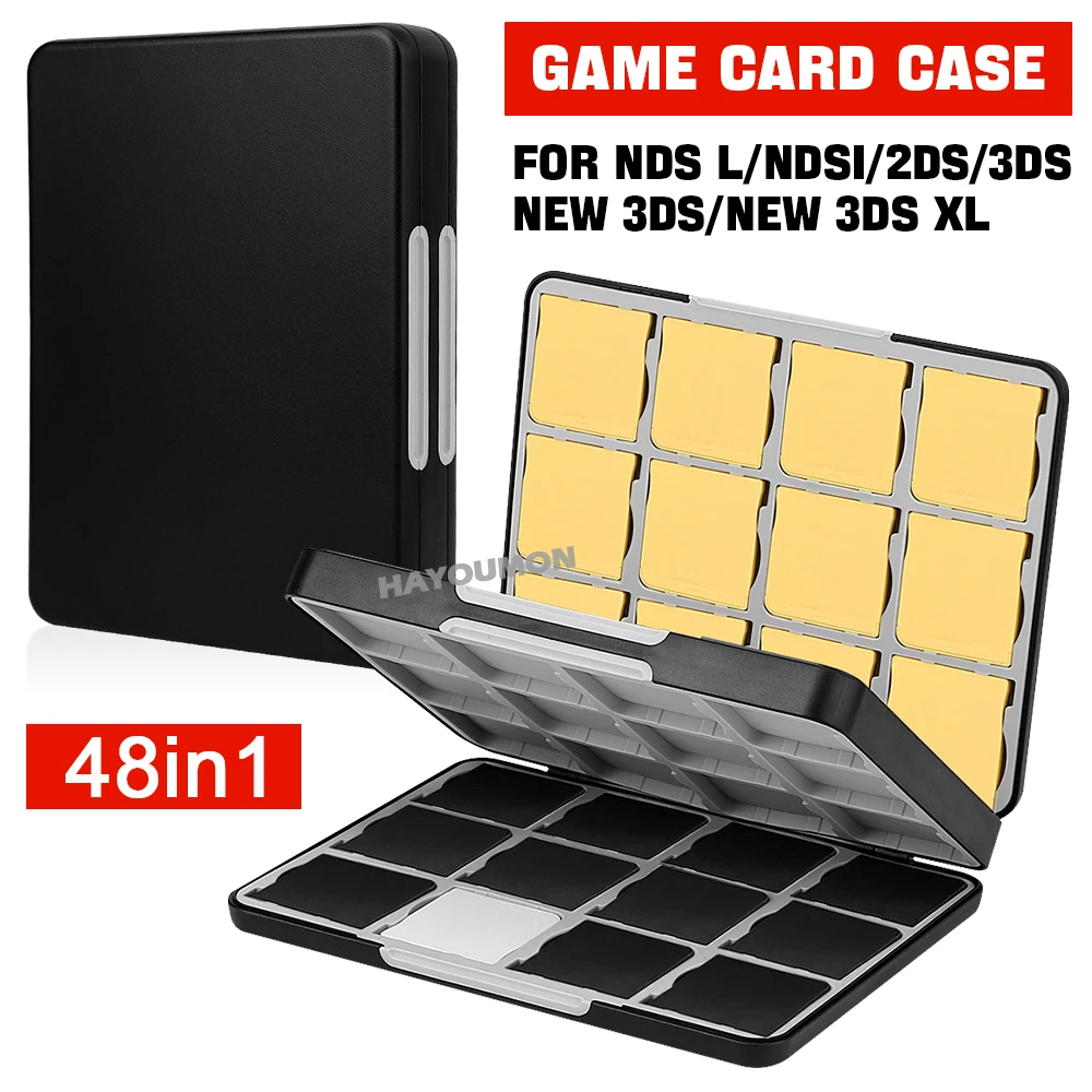 48 IN 1 Game Card Storage Case - Gaming Console Cabinet recension och pris
