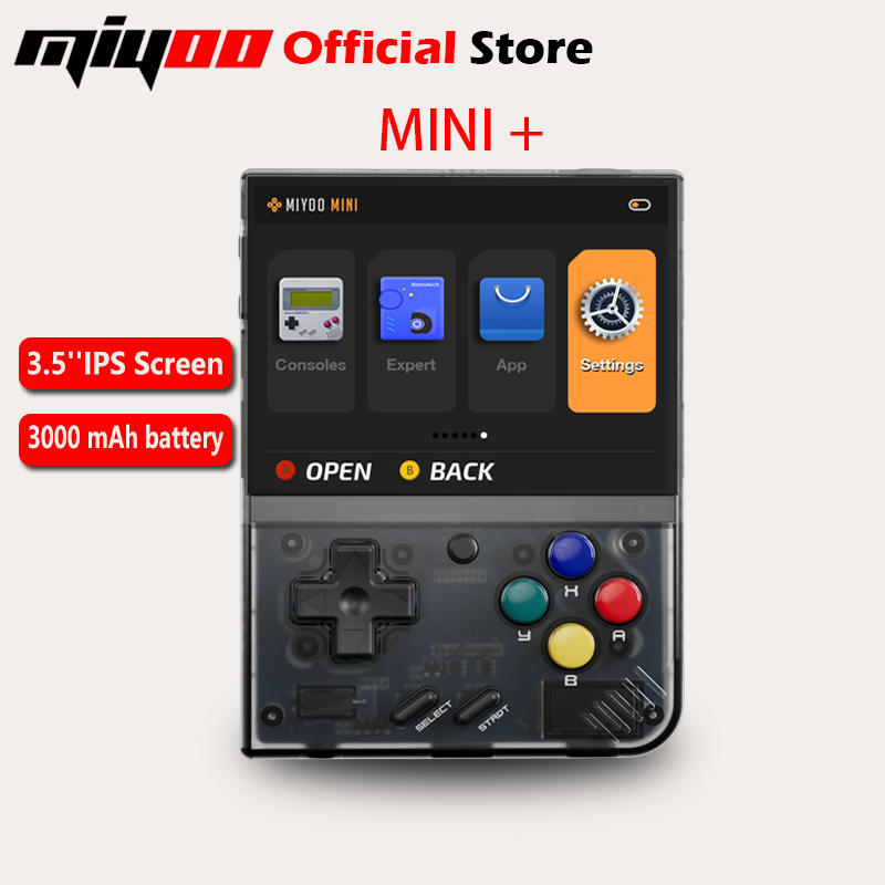 MIYOO Mini Plus Portable Retro - Gaming Console Type recension och pris