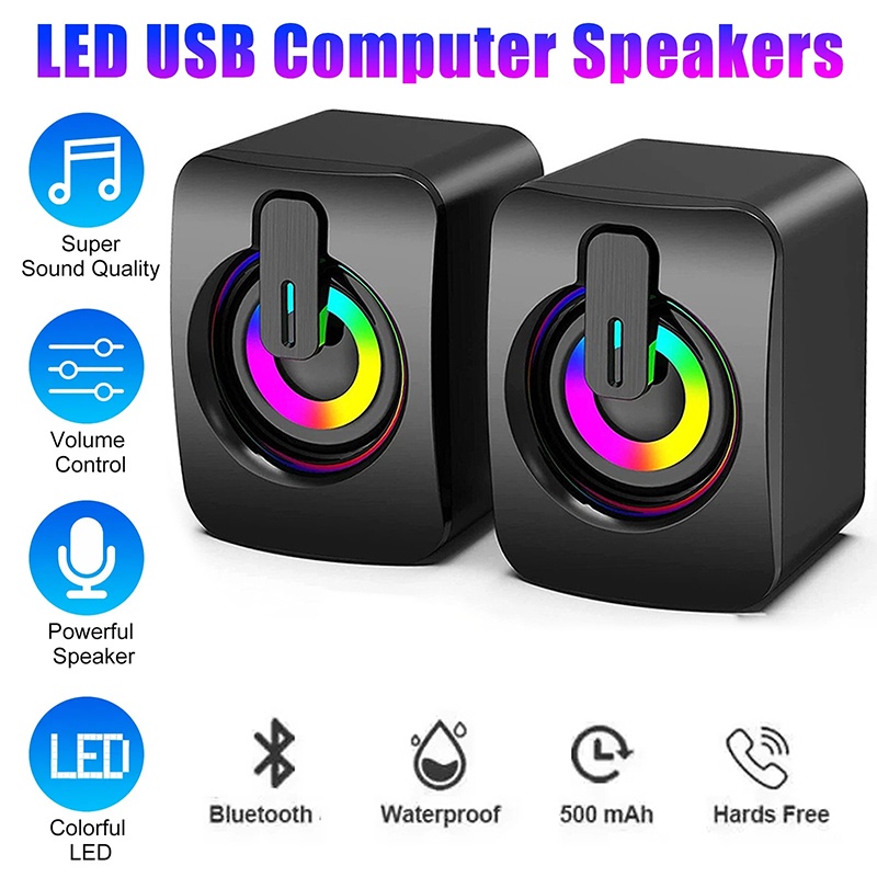 Mini Computer Speakers Volume  - Gaming Console Cabinet recension och pris
