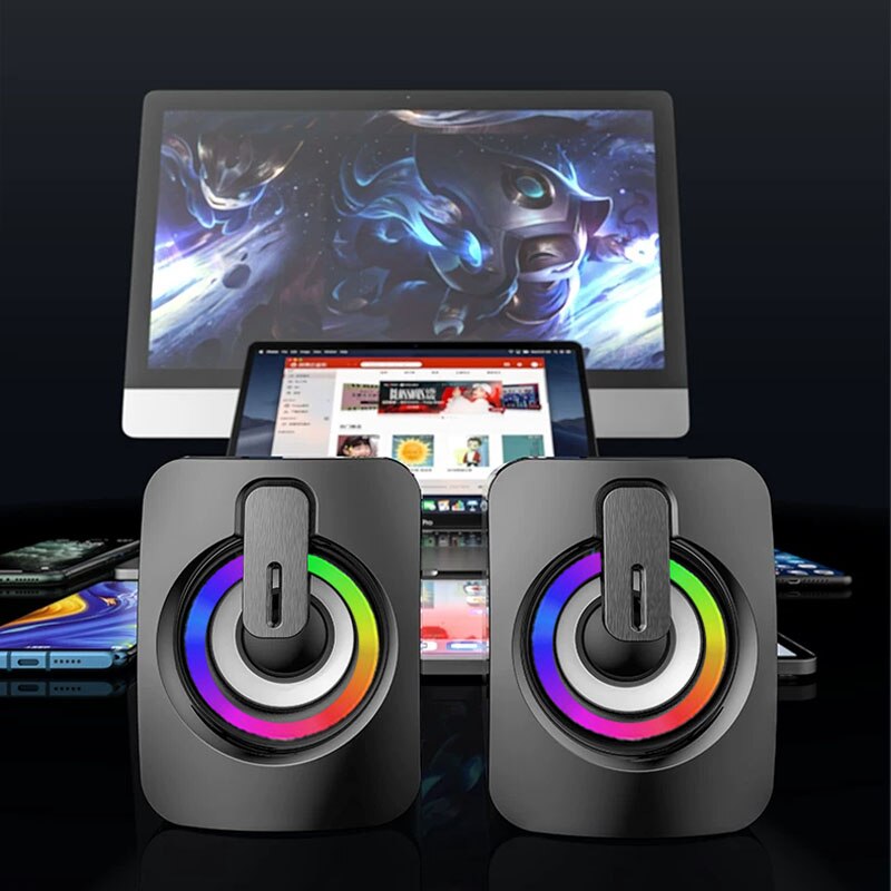 Mini Computer Speakers Volume  - Gaming Console Cabinet recension och pris